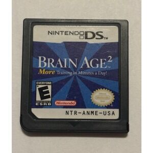 Brain Age 2 DS Cartridge - Tested/Works